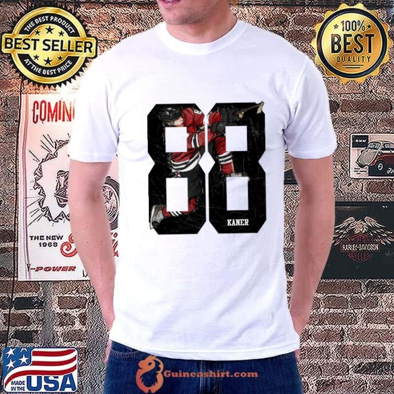 Patrick Kane American professional ice hockey right winger Chicago Sketch 88 T-Shirt
