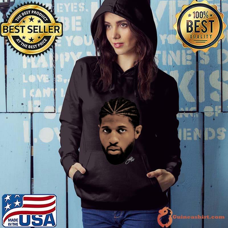 Paul George Big Face American professional basketball player T-Shirt Hoodie