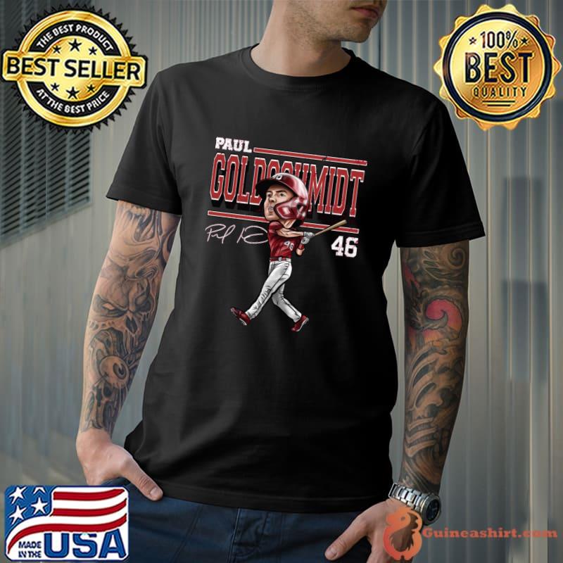 Paul Goldschmidt American professional baseball first baseman St. Louis Cartoon T-Shirt Unisex