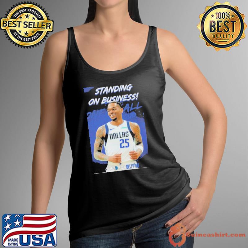 Paul Jamaine Washington Jr Dallas Mavericks Standing On Business Tonight In GM 6 Poster Shirt