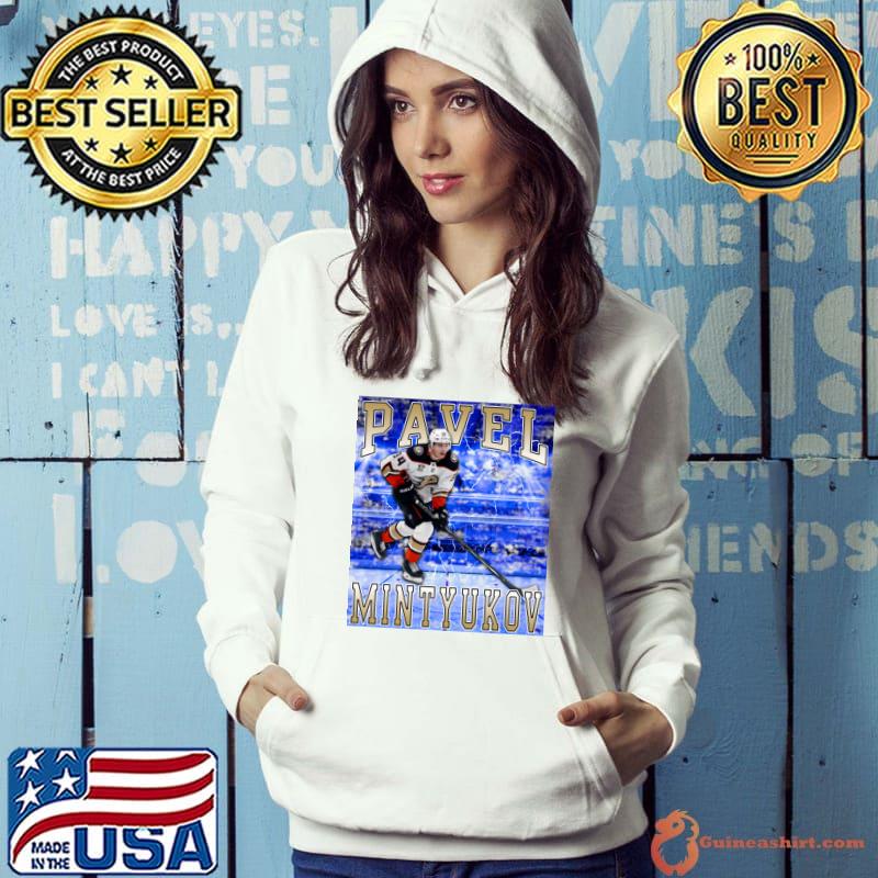 Pavel Mintyukov Russian professional ice hockey defenseman currently Anaheim Ducks T-Shirt Hoodie
