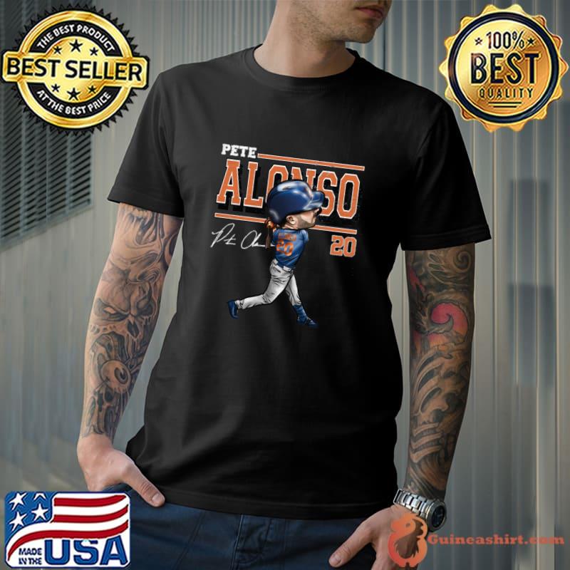 Pete Alonso American professional baseball first baseman New York M Cartoon T-Shirt Unisex