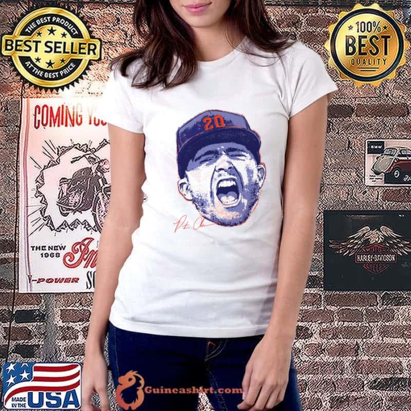 Pete Alonso American professional baseball first baseman New York M Scream T-Shirt