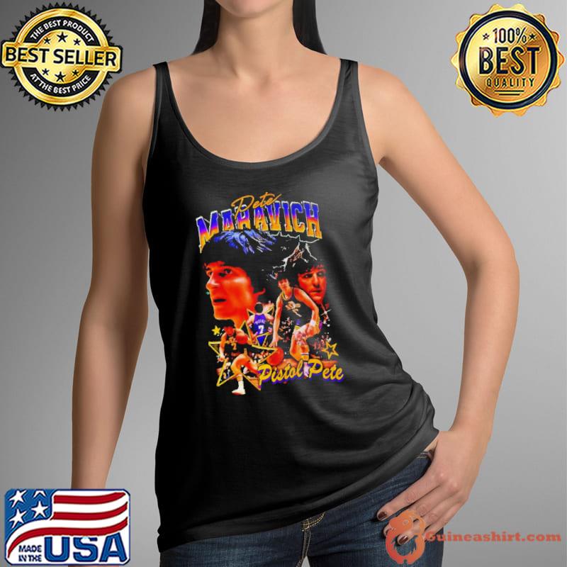 Pete Maravich Pistol Pete vintage shirt