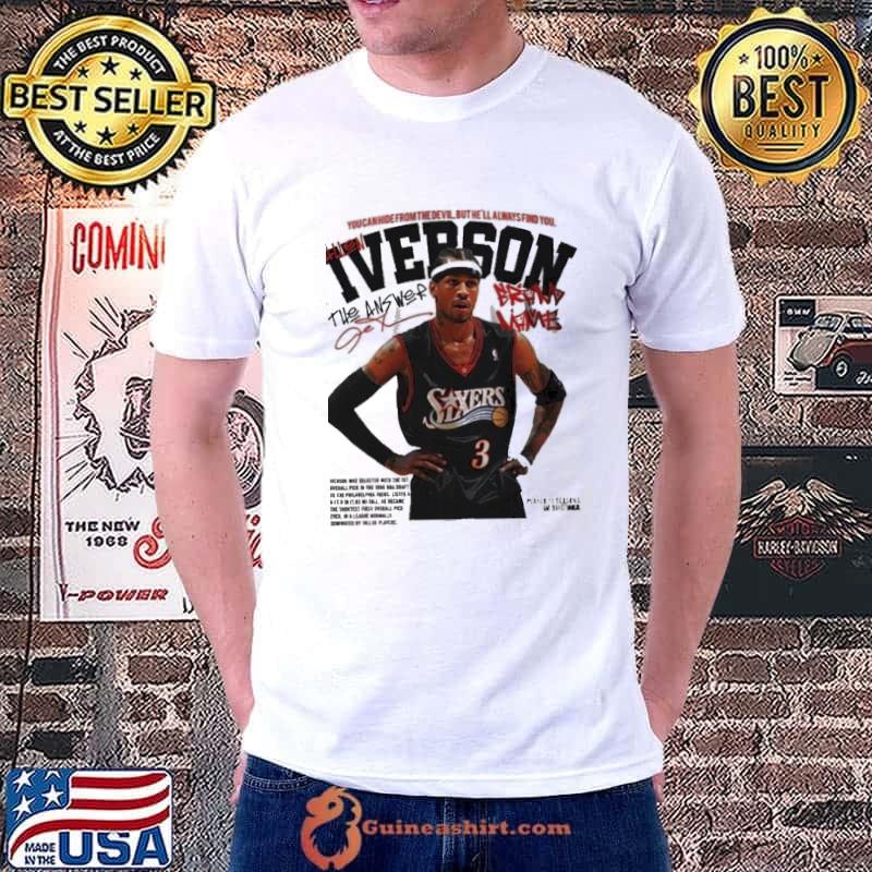Philadelphia 76ers Allen Iverson The Star Shirt