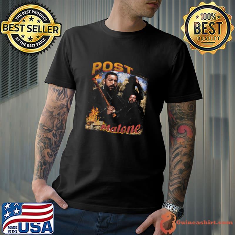 Post Malone Vintage American rapper singer songwriter record producer T-Shirt