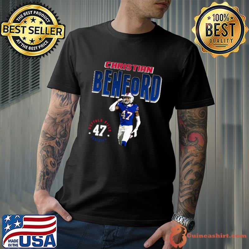 Premium christian Benford American football cornerback for the Buffalo Bills T-Shirt
