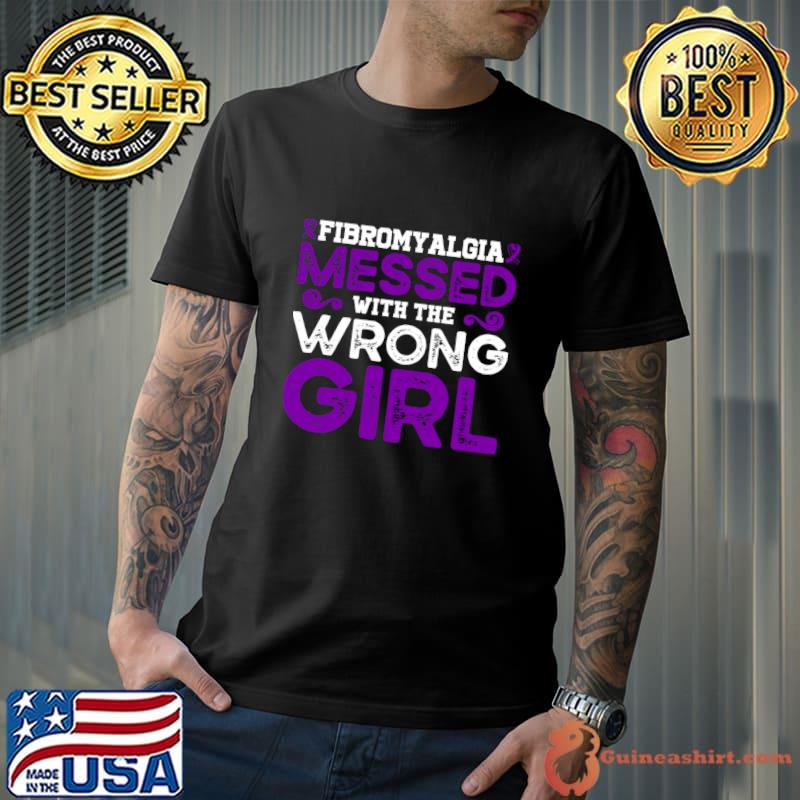 Premium fibromyalgia Warrior Girls Fibromyalgia Awareness T-Shirt Unisex