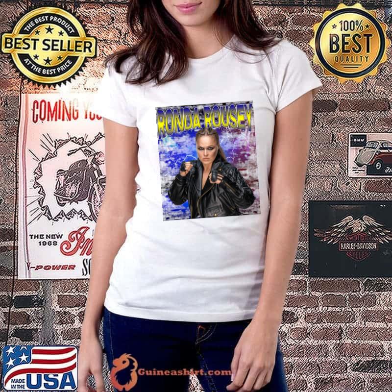 Premium rONDA ROUSEY American professional wrestler actress T-Shirt Ladiestee
