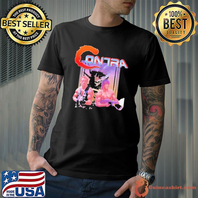 Rambo Sylvester Stallone The Terminators Arnold Schwarzenegger Fan Shirt