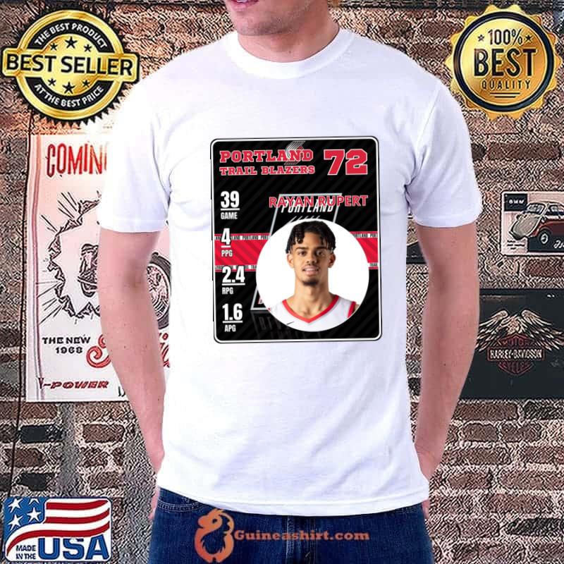 Rayan Rupert French professional basketball Portland Trail Blazers T-Shirt
