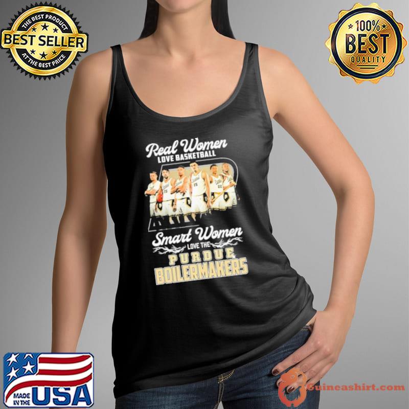 Real Women Love Basketball Smart Women Love The Purdue Men’s Basketball 2024 Shirt