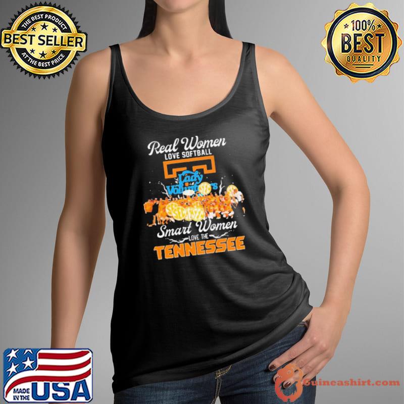Real Women Love Softball Smart Women Love The Tennessee 2024 shirt