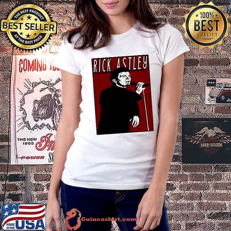 Rick Astley English singer production trio Stock Aitken WatermanT-Shirt Ladiestee