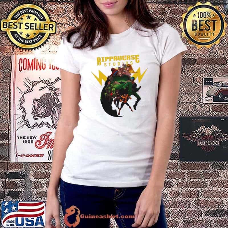 Rippaverse studios comics shirt