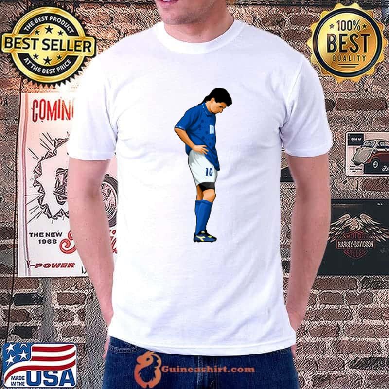 Roberto Baggio #10 Miss The Penalty Italian former professional footballer T-Shirt