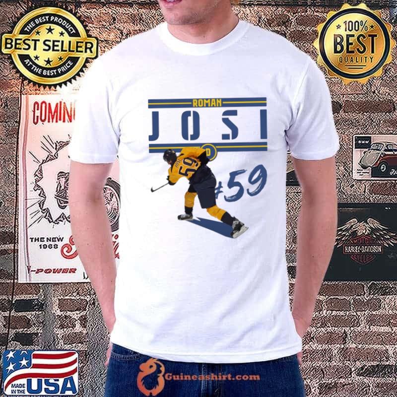 Roman Josi Swiss professional ice hockey defenceman Nashville Play T-Shirt