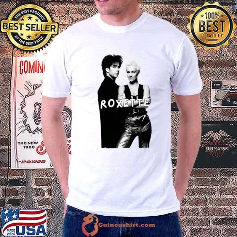 Roxette Swedish pop rock duo Swedish pop rock group formally consisting T-Shirt