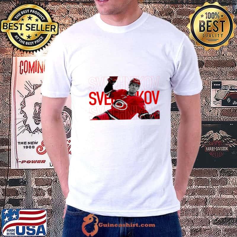 Russian professional ice hockey winger for Carolina Hurricanes andrei svechnikov T-Shirt