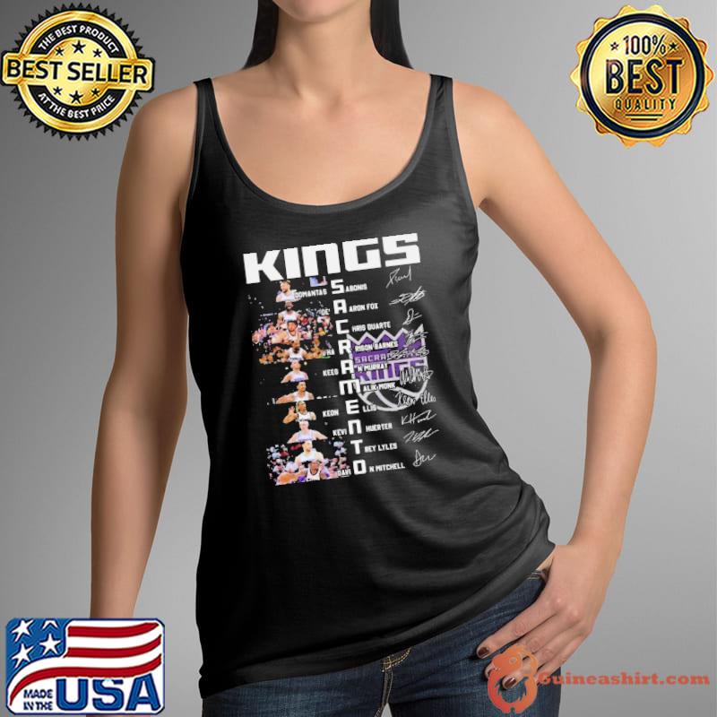 Sacramento Kings Basketball The All-star Squad Signatures shirt