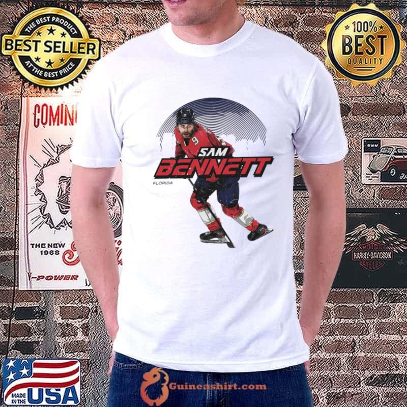 Sam Bennett Canadian professional ice hockey centre Florida Skyline T-Shirt