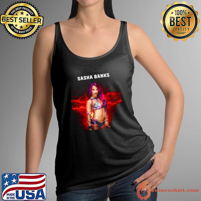 Sasha Banks American professional wrestler actress T-Shirt