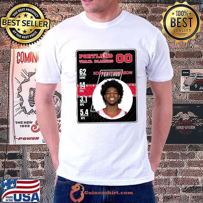 Scoot Henderson American professional basketball Portland Trail Blazers T-Shirt