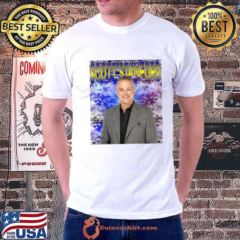 SCOTT STANFORD American entertainment host, newssports anchor and commentator T-Shirt