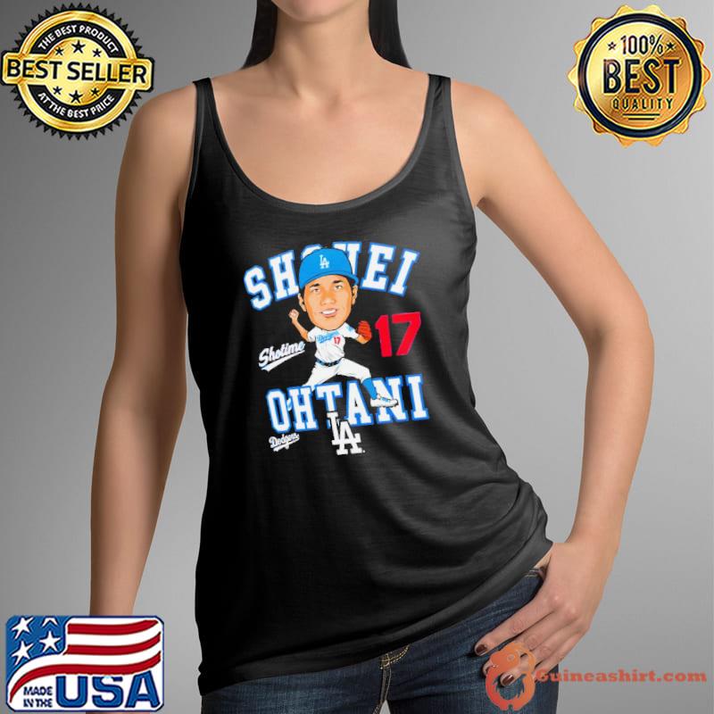 Shohei Ohtani Los Angeles Dodgers caricature shirt