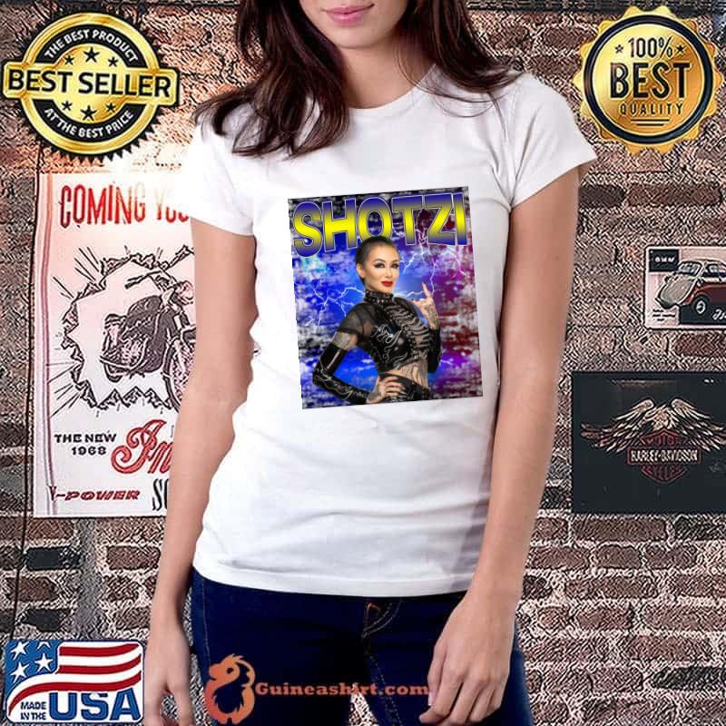SHOTZI American professional wrestler T-Shirt Ladiestee