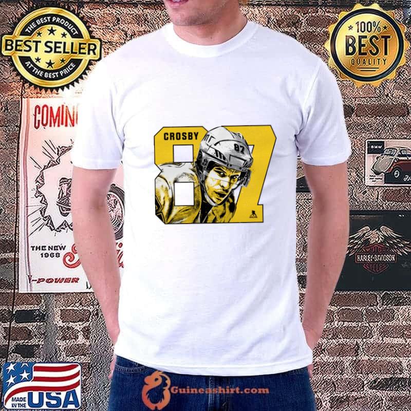 Sidney Crosby Canadian professional ice hockey centre Pittsburgh Number T-Shirt