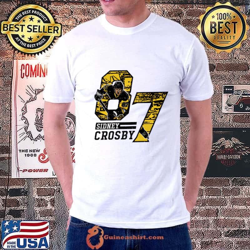 Sidney Crosby Canadian professional ice hockey centre Pittsburgh Offset T-Shirt
