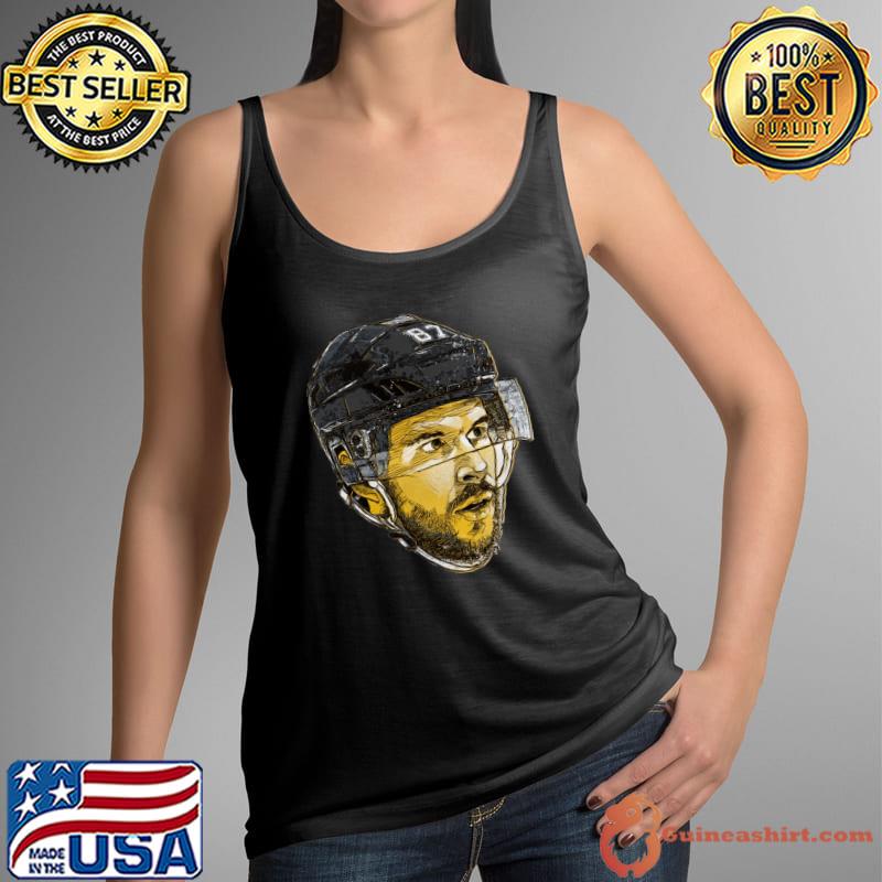 Sidney Crosby Pittsburgh Bust T-Shirt Tank Top