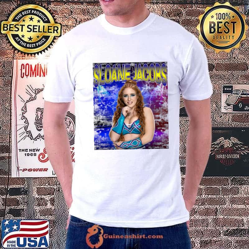 SLOANE JACOBS American professional wrestler and taekwondo practitioner T-Shirt