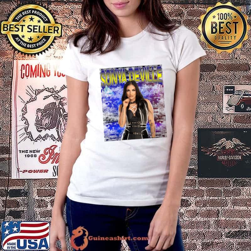 SONYA DEVILLE American professional wrestler and mixed martial artist T-Shirt Ladiestee