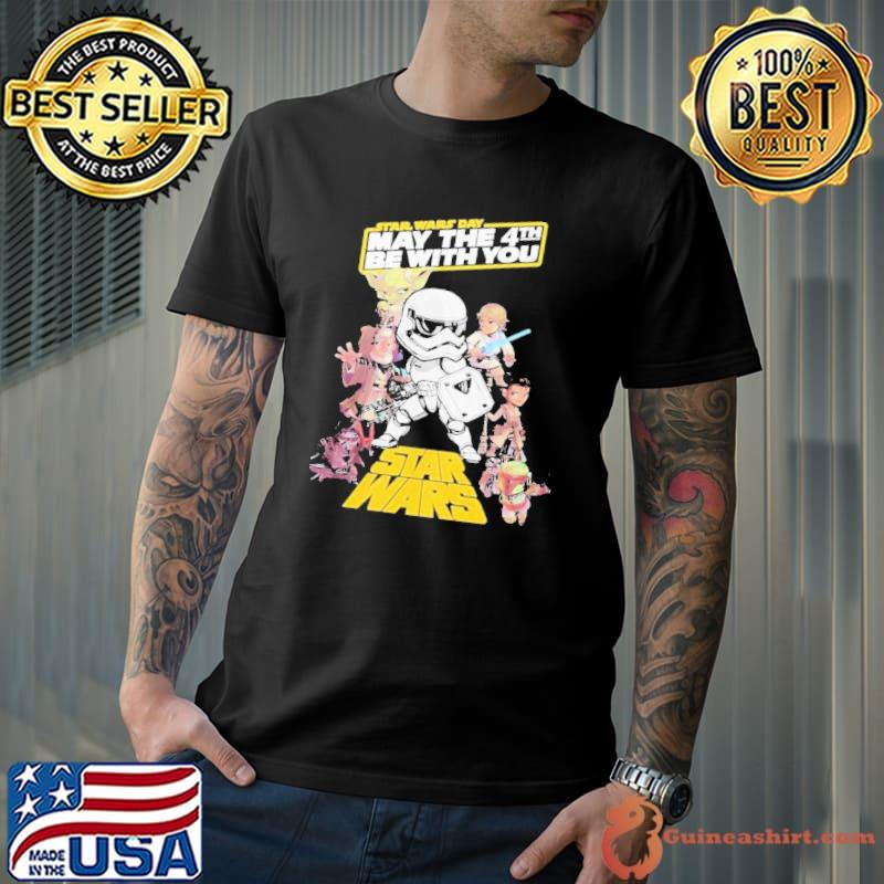 Star Wars Day May The 4th Be With You Fan Shirt