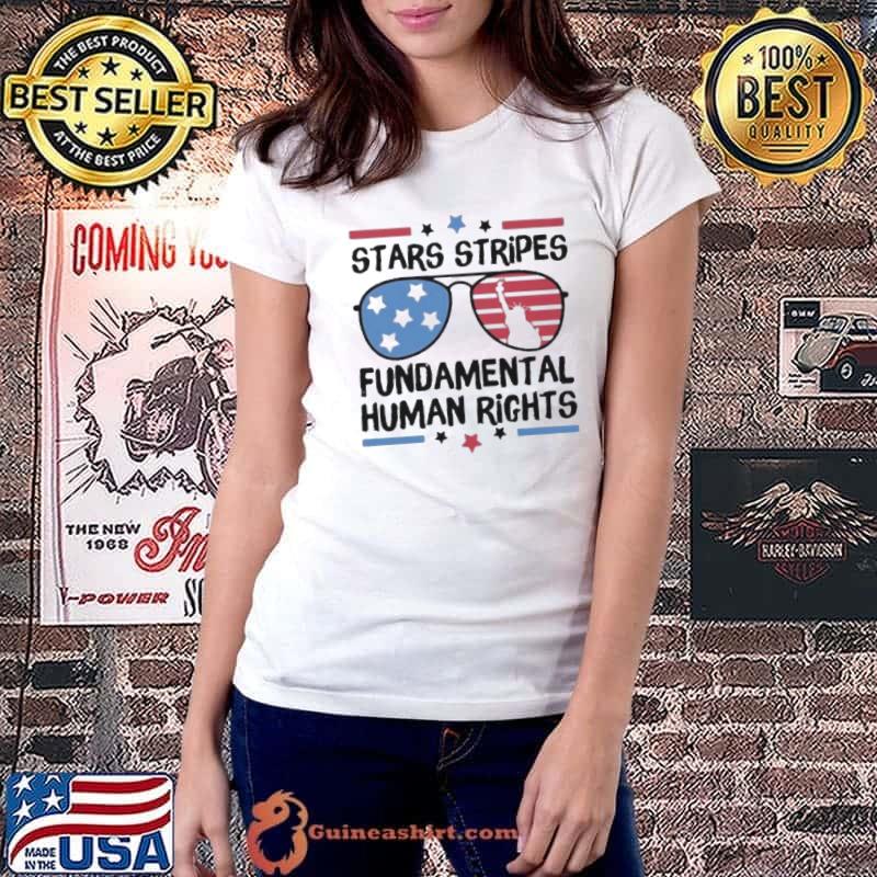 Stars Stripes – Feminist Fundamental Human Rights Shirt