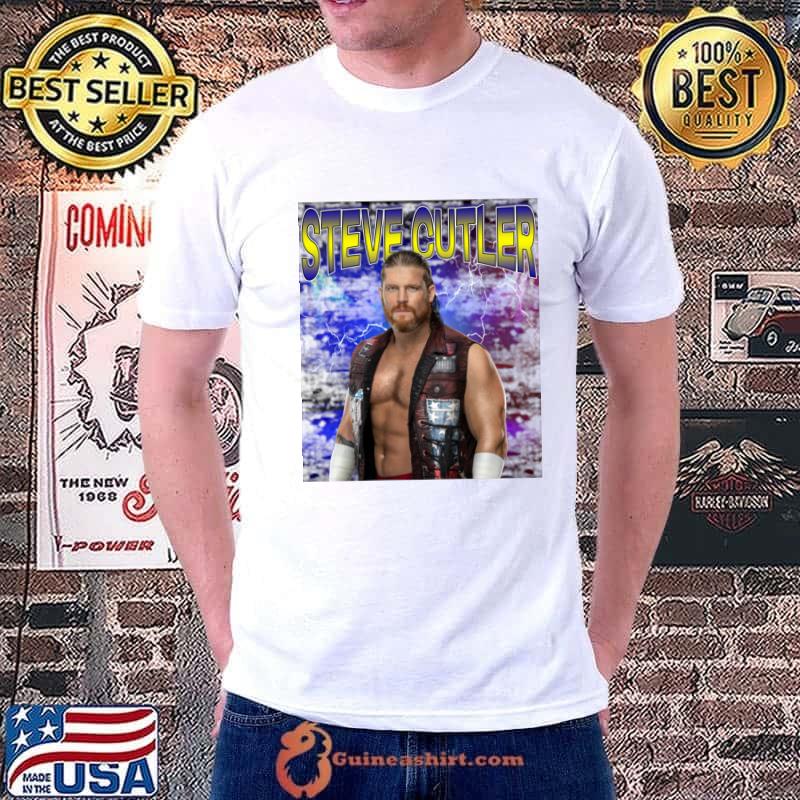 STEVE CUTLER WWE Alumni profile featuring bio exclusive videos T-Shirt