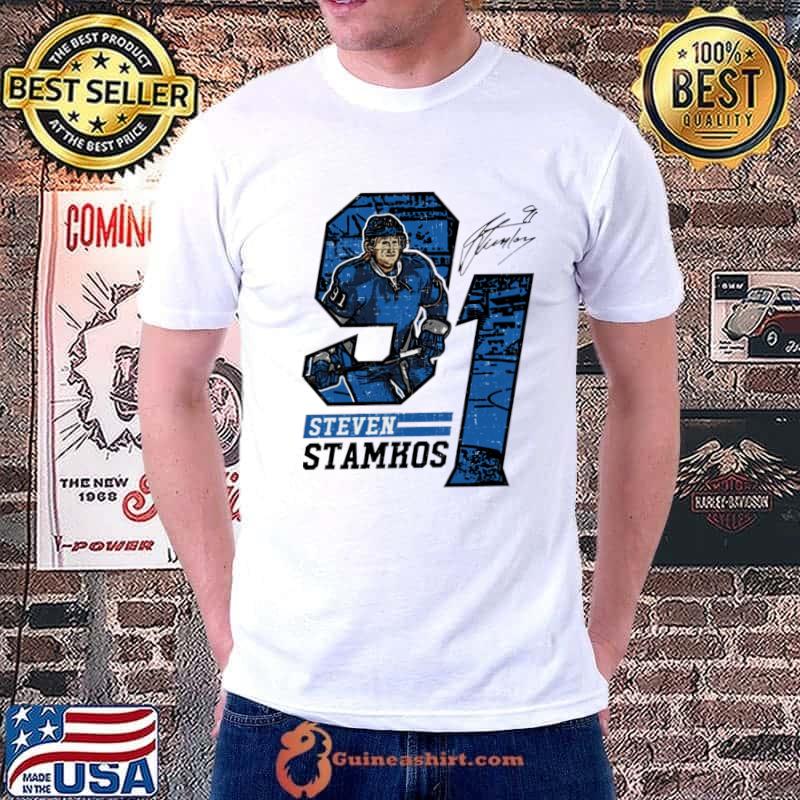 Steven Stamkos Canadian professional ice hockey forward Tampa Bay Offset T-Shirt