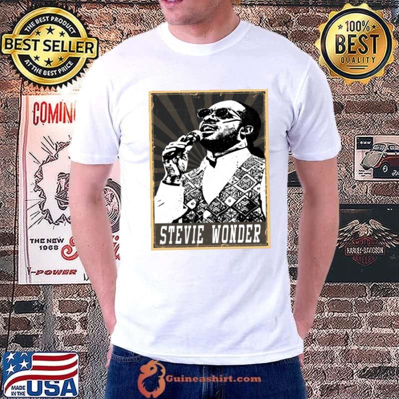 Stevie Wonder an American singer-songwriter musician record producer T-Shirt