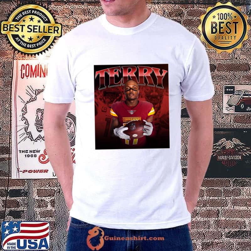 Terry Mclaurin American football wide receiver for the Washington Commanders T-Shirt