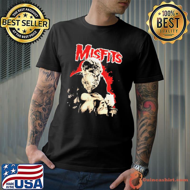 The Misfits Universal Monters Wolfman Scary Movie shirt
