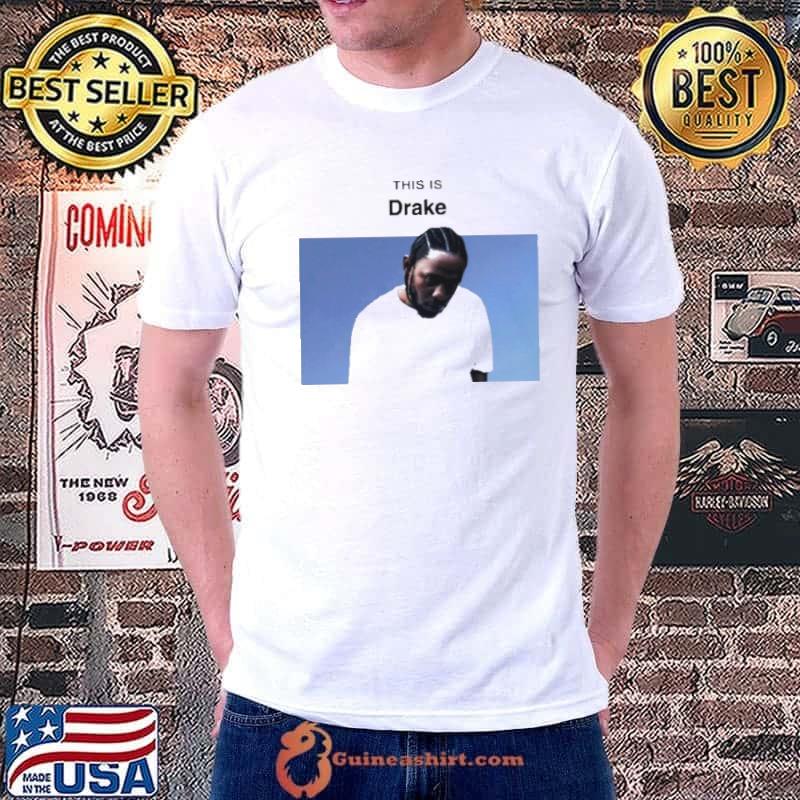 This is Drake Kendrick Lamar mugshot shirt