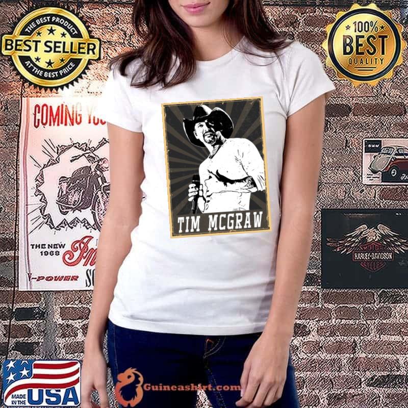 Tim Mcgraw American country singer songwriter record producer T-Shirt