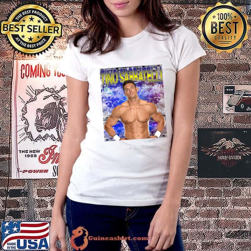 TINO SABBATELLI American former professional wrestler and football player T-Shirt