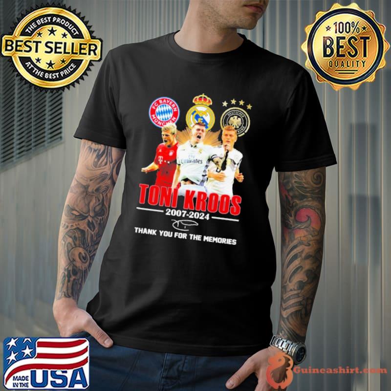 Toni Kroos 2007-2024 Thank You For The Memories Signature s Unisex