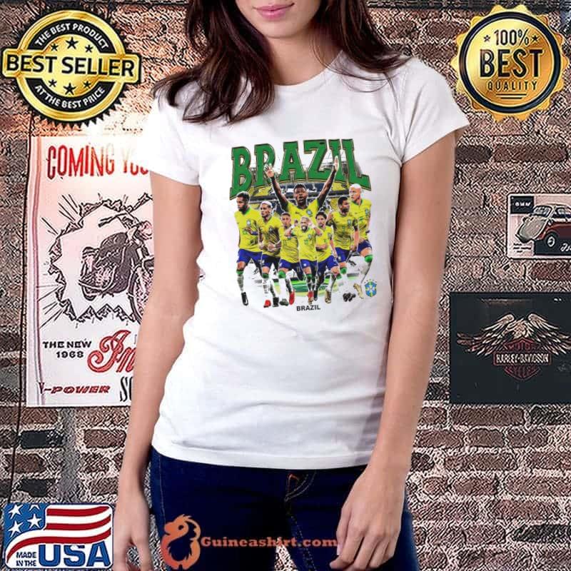 Top brazil national football team 2024 shirt