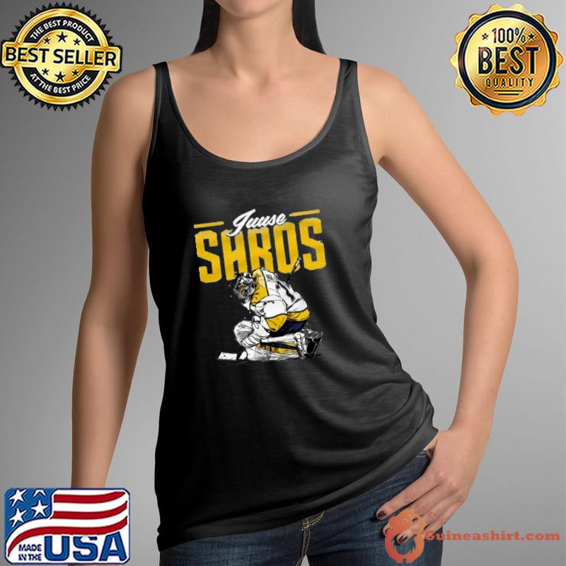 Top finnish professional ice hockey goaltender for the Nashville Predators jusse saros T-Shirt Tank Top