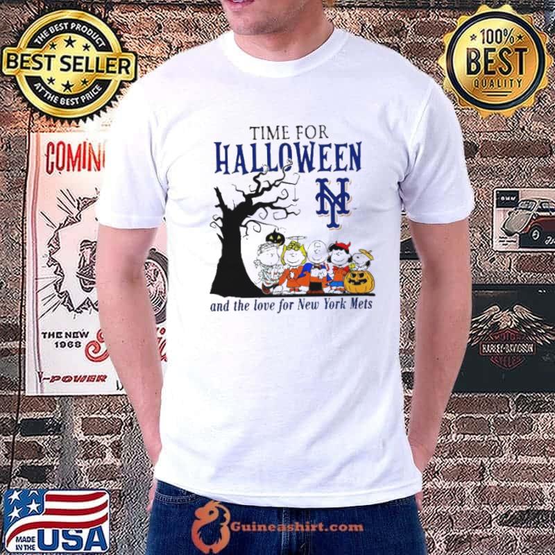 Top time for Halloween and the love for New York Mets shirt