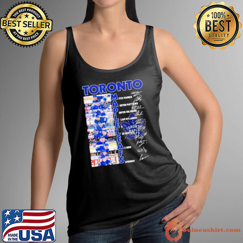 Toronto Maple Leafs Team Players 2024 Signatures Shirt Tank Top